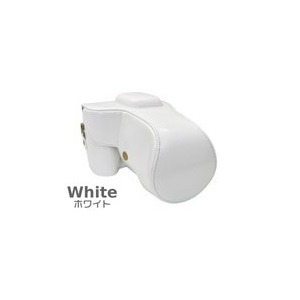 【カメラケース】ペンタックス　デジタル一眼レフカメラK-30/K-5II/K-5IIs用　レザーホワイト