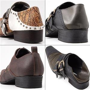 Bracciano スタイリッシュ2WAYシューズ レースアップ D.BROWN 25