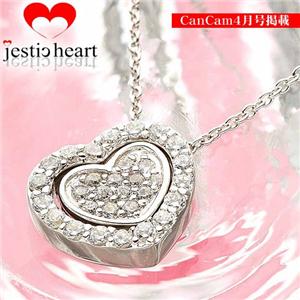 jestic heartパヴェダリア ハートネックレス