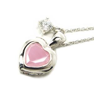 jestic heart*ジェスティックハート ペチュニア ピンクミルキーハート ダブルチャームネックレス