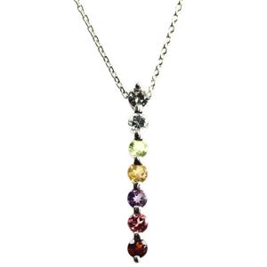 C-BA STYLE（シーバ スタイル） レインボーラインネックレス