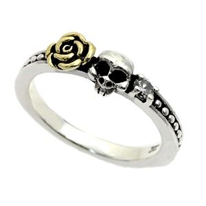Royal Joker ロイヤルジョーカー ローズスカル（rose skull）リング 15号