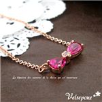 Velsepone （ベルセポーネ） Larmes roses （ラムール ローズ） ネックレス