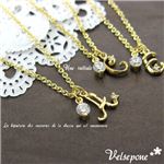 Velsepone （ベルセポーネ） Initial du bonheur （イニシャルボヌール） ネックレス R