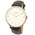 ダニエルウェリントン（Daniel Wellington） 40mm York ヨーク 0111DW ローズゴールド