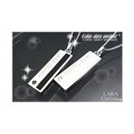 LARA Christie（ララクリスティー） ストレートラウンジ ペアネックレス