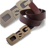 D&G ユニセックスベルト DC0116 BROWN 95
