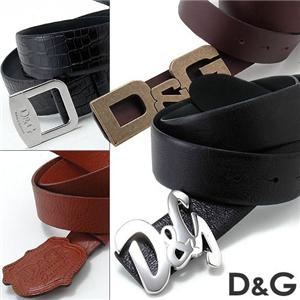 D&G ユニセックスベルト DC0116 BROWN 85