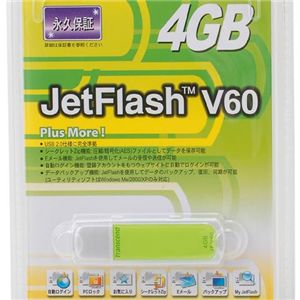 Transcend USB�������[ V60 4GB