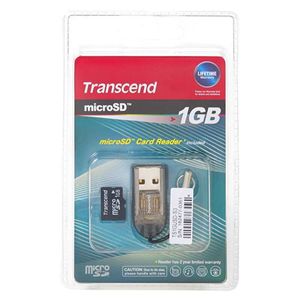 Transcend microSD 1GB＆カードリーダーセット
