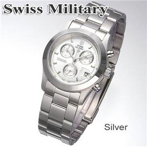 Swiss Military クロノグラフ シルバー