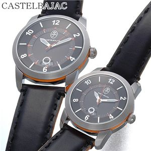 CASTELBAJAC(�J�X�e���o�W���b�N) ���U�[�E�H�b�` JCC-011L-01�^�u���b�N�E���f�B�[�X