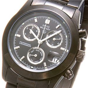 Swiss Military クロノグラフ ブラック ML-134/ブラック