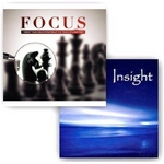 緊張緩和サプリメント「FOCUS CD」「INSIGHT CD」2枚セット　