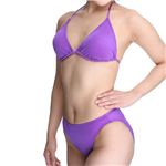 三角ビキニ水着 パープル 9号Mサイズ