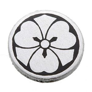 家紋カフス 7/丸に剣片喰