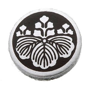 家紋カフス 9/丸に五三桐