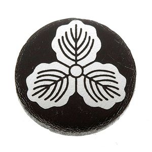 家紋カフス 39/三つ柏