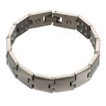 カラーゲルマ50ブレスレット シルバーカラー 185mm