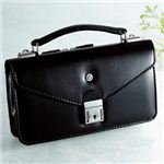 【日本製】家紋付 礼装多機能バッグ （小） 鍵付◆蛇の目 backs-71