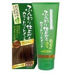 ふんわり仕上がる　カラートリートメント　ブラウン