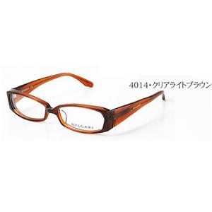 BVLGARI ダテメガネ 4014-893/4014・クリアライトブラウン