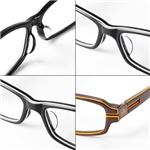 GUCCI ダテメガネ 3型 GG9039J-GRN/クリア×ブラウン&オレンジ