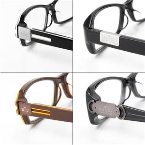 GUCCI ダテメガネ 3型 GG9042J-807/クリア×ブラック(シルバー)