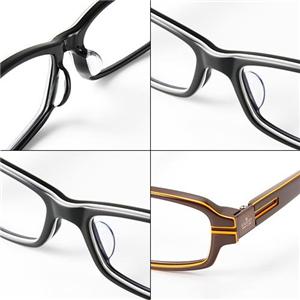 GUCCI ダテメガネ 3型 GG9042J-807/クリア×ブラック(シルバー)