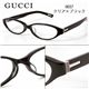 GUCCI(グッチ) ダテメガネ GG9037J-807/9037・クリア×ブラック
