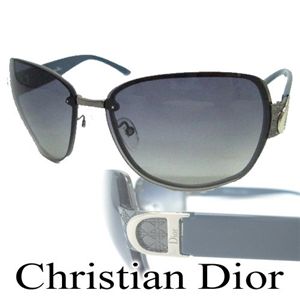 Christian Dior(クリスチャン ディオール) サングラス スモークグラデーション×クリーム系ブルー