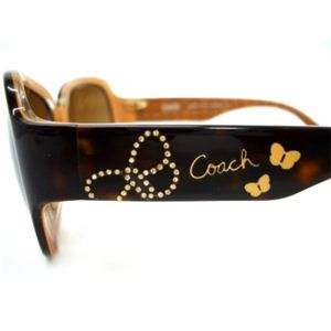 Coach�i�R�[�`�j �T���O���X S781A-TORTOISE �X���[�N�n�u���E���O���f�[�V�����~�o�^�t���C���C���X�g�[�� �y2011�N�V�샂�f���z