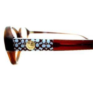 Coach(コーチ) メガネフレーム 715AF-BROWN ブラウン×ロゴシグネチャー柄