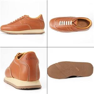 HERMES　レザーシューズ ゴールド 375