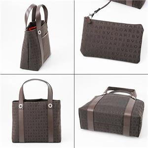 BVLGARI トートバッグ 22603　ブラウン