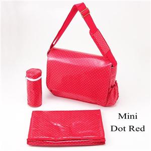 Cath Kidston　マザーバッグ　NAPPYBAG MINI DOT RED