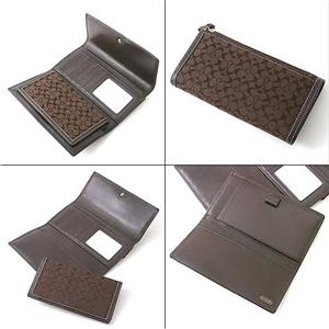 COACH　長財布　エルゴ 40876 カーキ/BKHBK
