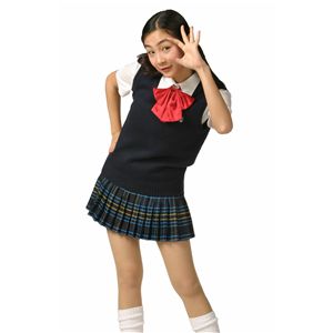 ベスト付セーラー　紺　L