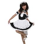 美しいメイドさん　黒　L