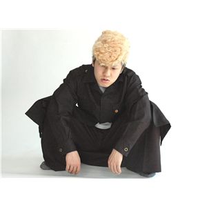 特攻服　ジャケット　黒　L