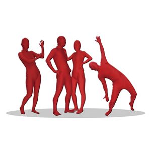 透明人間　パンテックス　赤（Ｌ）