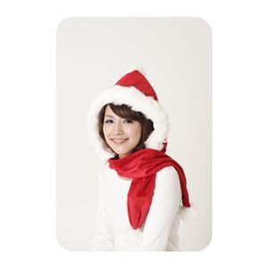 フードマフラー サンタ 2個セット