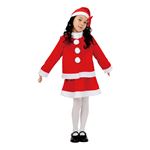 【クリスマスコスプレ 衣装】キッズツーピースサンタ 120 4560320827788 （子供用）