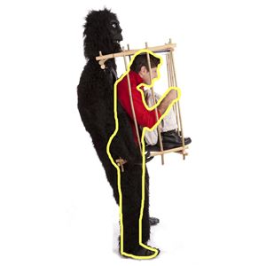 ynEBRXvz uGet Me Outta This CageIv gorilla  cage costume kitiuBoāIvSɎꂽȂj 895104002124摜Q