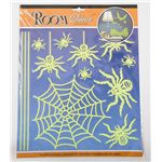 【コスプレ】 【ハロウィン】 GLOWルームデコレーション（スパイダー） 4560320835004
