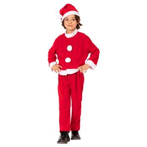 【クリスマスコスプレ 衣装】キッズサンタスーツ 120 （子供用）