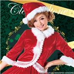 【クリスマスコスプレ 衣装】ニットレースジャケットサンタ Ladies