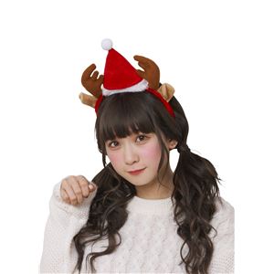 【クリスマスコスプレ 衣装】チビトナカイカチューシャ UNISEX