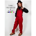 【キッズダンスウェア】Step by Teens Ever ベスト レッド 140サイズ （子供用）