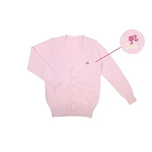 Barbie School（バービースクール） カーディガン ピンク LL（大きいサイズ）